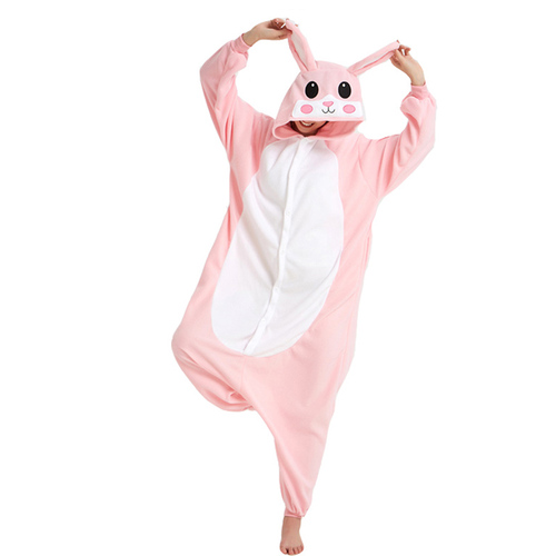 Pink Rabbit Cartoon Pajamas